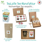 Tealavie presentuppsättning med 6 fruktteer (60g) Provset presentförpackning Tack presentidéer för kvinnliga kollegor Mors dag 2024