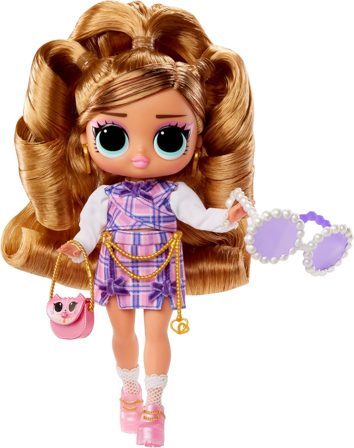 LOL Överraskning! Tweens Core Doll - Fancy Girl - Innehåller 1 modedocka med outfit och tillbehör, 4 samlarföremål, Rose