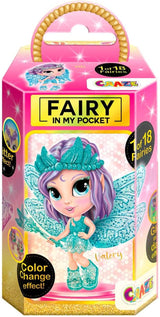 Galenskapens älva i min ficka | Fairy Doll with Wings, Samlar Fairy Toy med specialeffekter som glitter, Glow in the Dark och Color Changing