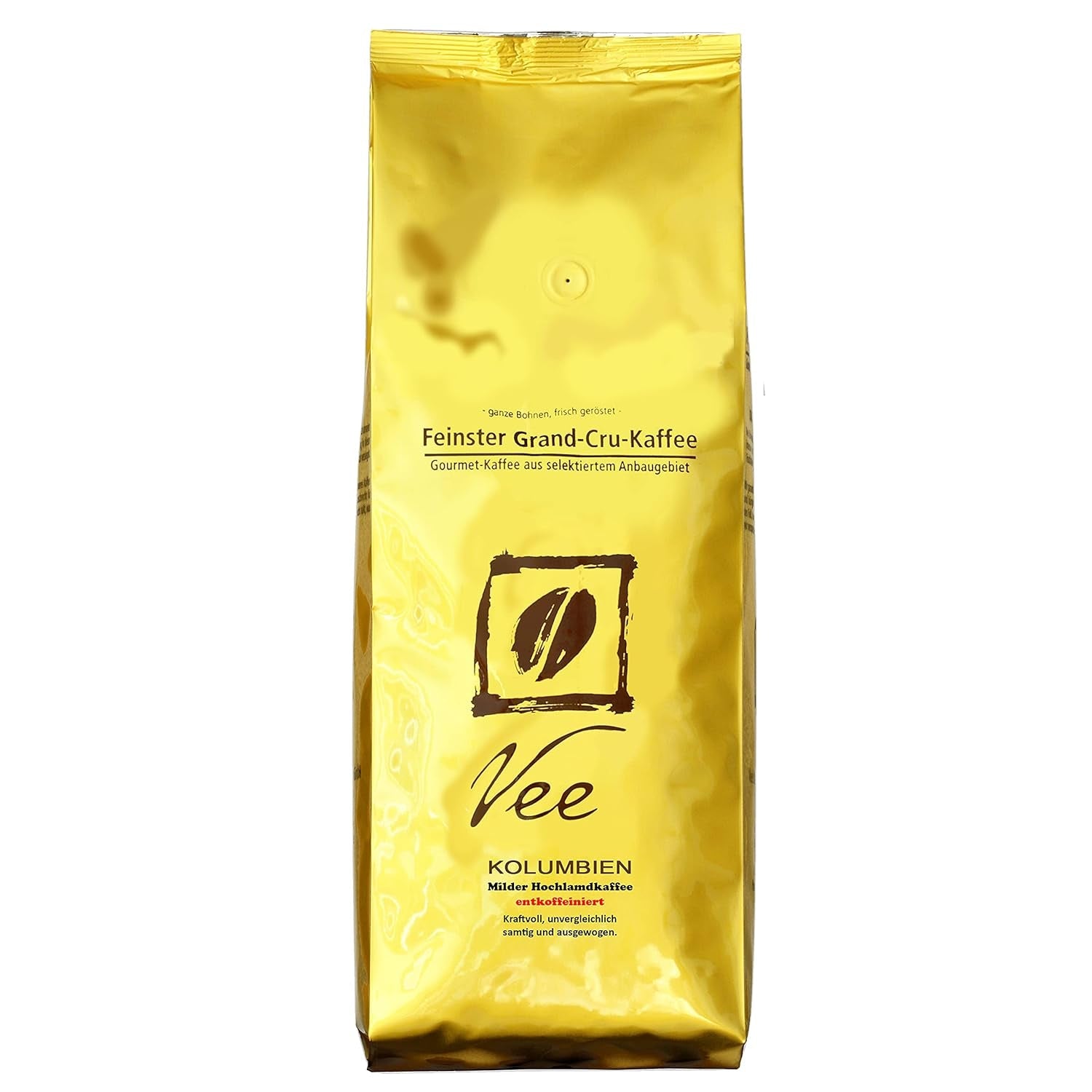 COLUMBIA "Mild Highland Coffee" - DEKOFFINISERAD 1000g