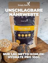Simply Keto The Light Lower Carb* Bröd, Mix för glutenfritt bröd, 260 gram Kitchen Naty Shop