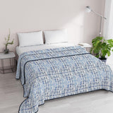 Italienska Sängkläder Basic Sommarfilt Mikrofiberglas Dubbelsäng Täcken och täcken Naty Shop Glas 160 X 190 Cm