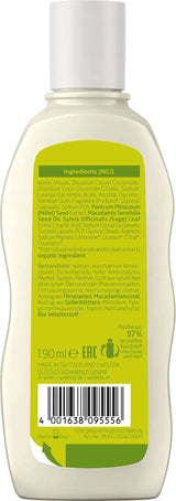 WELEDA Organic Millet Care Shampoo, delikat rengöring, 190 ml dusch och bad Naty Shop