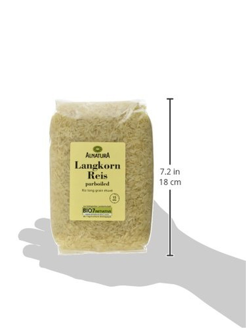 Ekologisk Langkornreis Parboiled, 1 kg