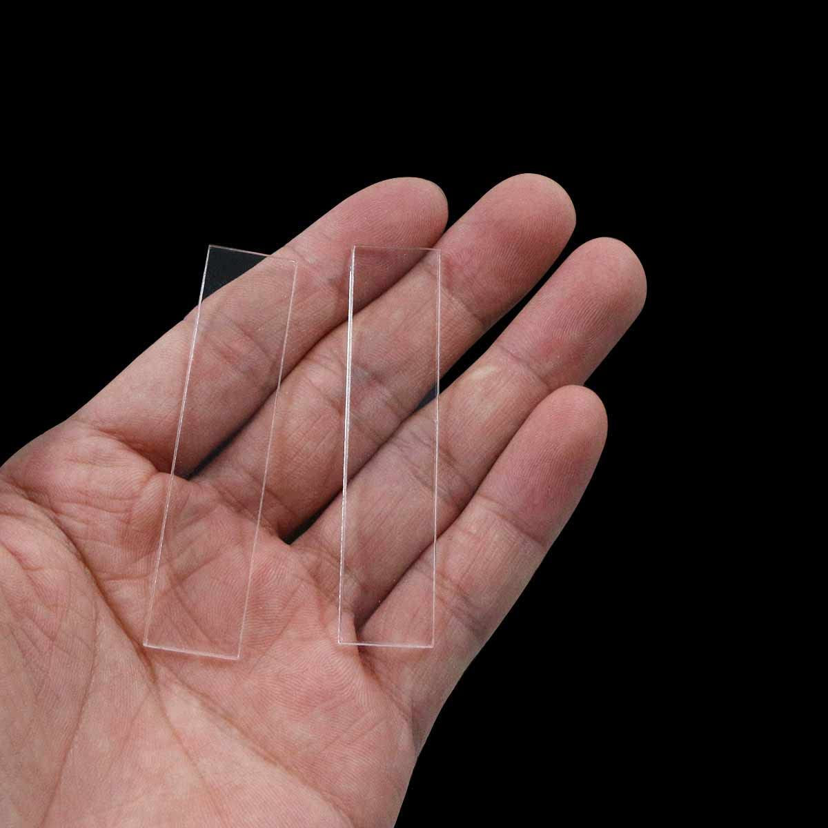 Nageldisplaypanel i akrylglas med displayremsor och nanolim, spikspetsdisplay, transparent nagelkonst-färgkort, nagelkonstdisplay, nagelträningsdisplay (transparent)