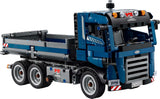 LEGO Technic Dump Truck leksak med ratt och rörlig dumper - blå byggfordon - presentidé för födelsedagar eller semester - byggset för pojkar och flickor från 9 år 42203 Byggset Besuche den LEGO-Store