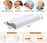 Ecosafeter Memory Foam Kudde Nackstödskudde Ergonomisk nackkudde för olika sovställningar med avtagbart överdrag Cervikala ortopediska kuddar Naty Shop