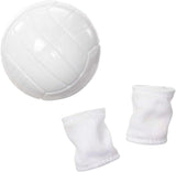 Barbie Made to Move - Volleybollspelare docka med t-shirt och boll - 22 leder för realistiskt spel, inkluderar volleyboll och sportkläder, HKT72 Naty Shop Dolls