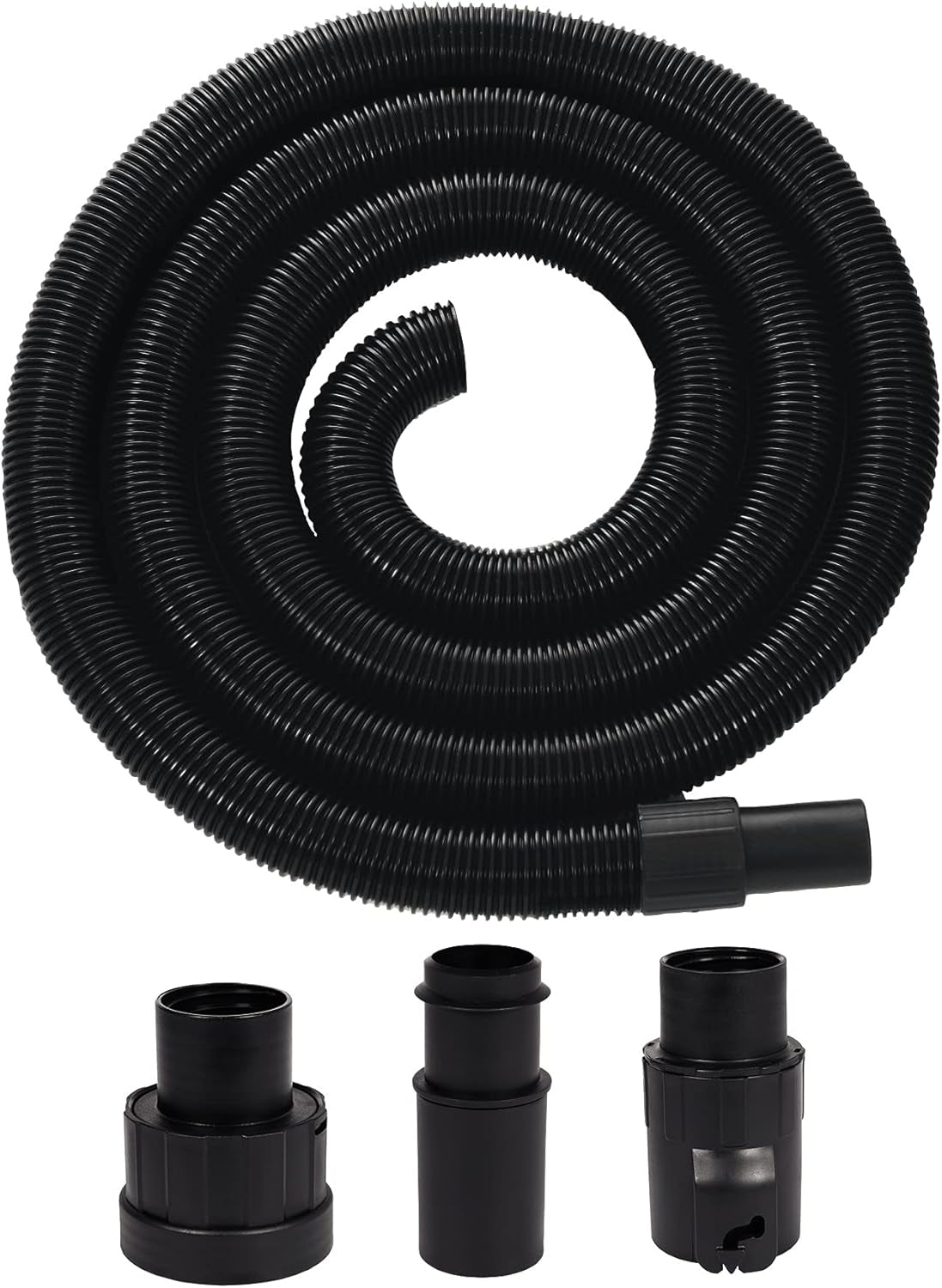Original Einhell sugslang för våt/torr dammsugare (längd 3 m, inkl. anslutningsadapter för alla Einhell våt/torr dammsugare, tillverkad av hårdplast)