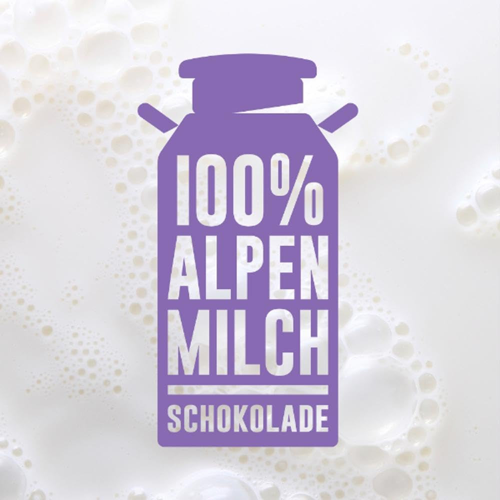 Milka Naps Alpine Milk – Mini chokladrutor från delikat alpin mjölkchoklad – 1 x 1,7 kg