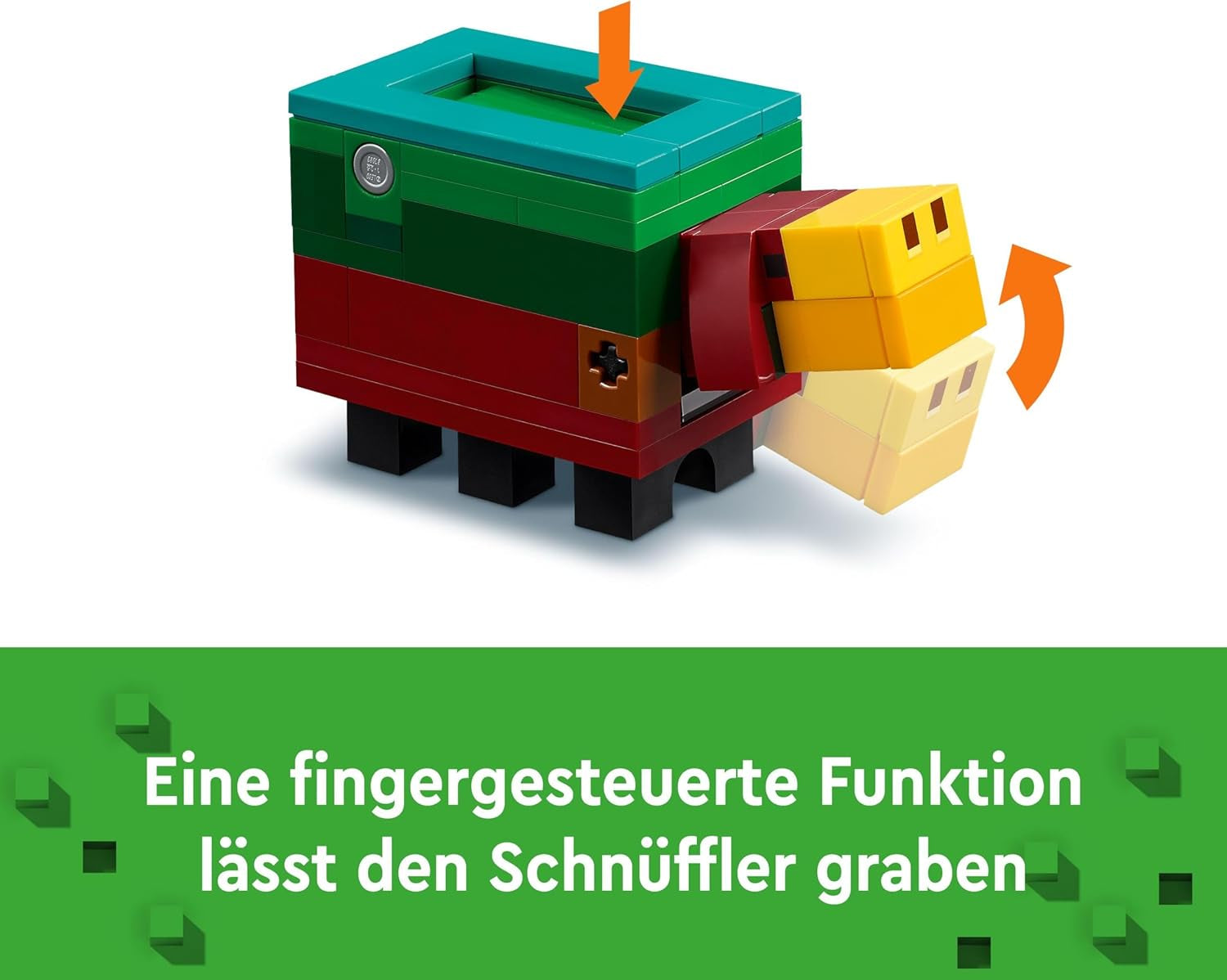 LEGO Minecraft Cherry Blossom Orchard Toy Garden att utforska med solig, sniffer, zombie och bin Gamerpresent för pojkar och flickor 8 år gamla 21260 Byggset Beuche den LEGO-Store