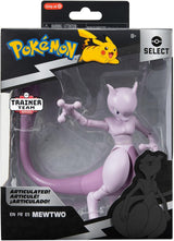 Pokémon Pkw2417-15Cm Välj figur - Mewtu Officiell rörlig figur Actionfigurer Naty Shop