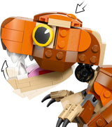 LEGO Jurassic World Little Eatie: T.Rex Byggleksak för pojkar och flickor 7 år gammal dinosauriebyggsats Presentmodell för barn med rörlig mun, huvud och svans 76967 Byggset Besuche den LEGO-Store