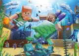 Ravensburger Puzzle 12000421 - Minecraft Mosaic - 1000 bit Minecraft Pussel för vuxna och barn 14+ Pussel Naty Shop Old Design