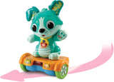Vtech Baby Catch Me Puppy - Motoriserad hoverboardvalp uppmuntrar rörelse - Med rörliga öron, sånger, ljud och inlärningsinnehåll - För barn i åldern 12-36 månader Bebe Toys Naty Shop