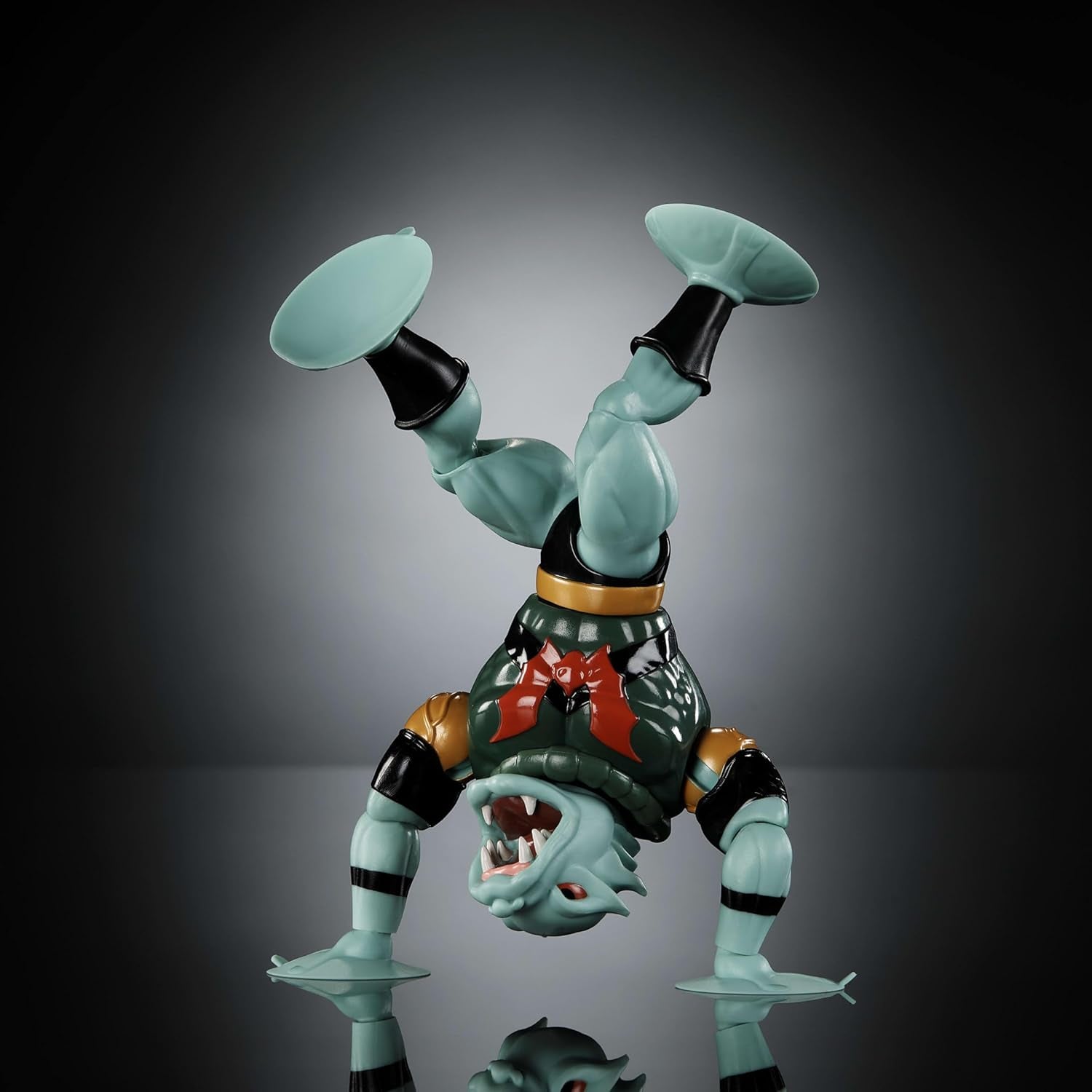 Masters of the Universe Origins Actionfigur Leech från Cartoon Collection, ca. 14 cm högt sugmonster från 1980-talets TV-serie, design och tillbehör med många detaljer, JBM83 Actionfigurer Naty Shop