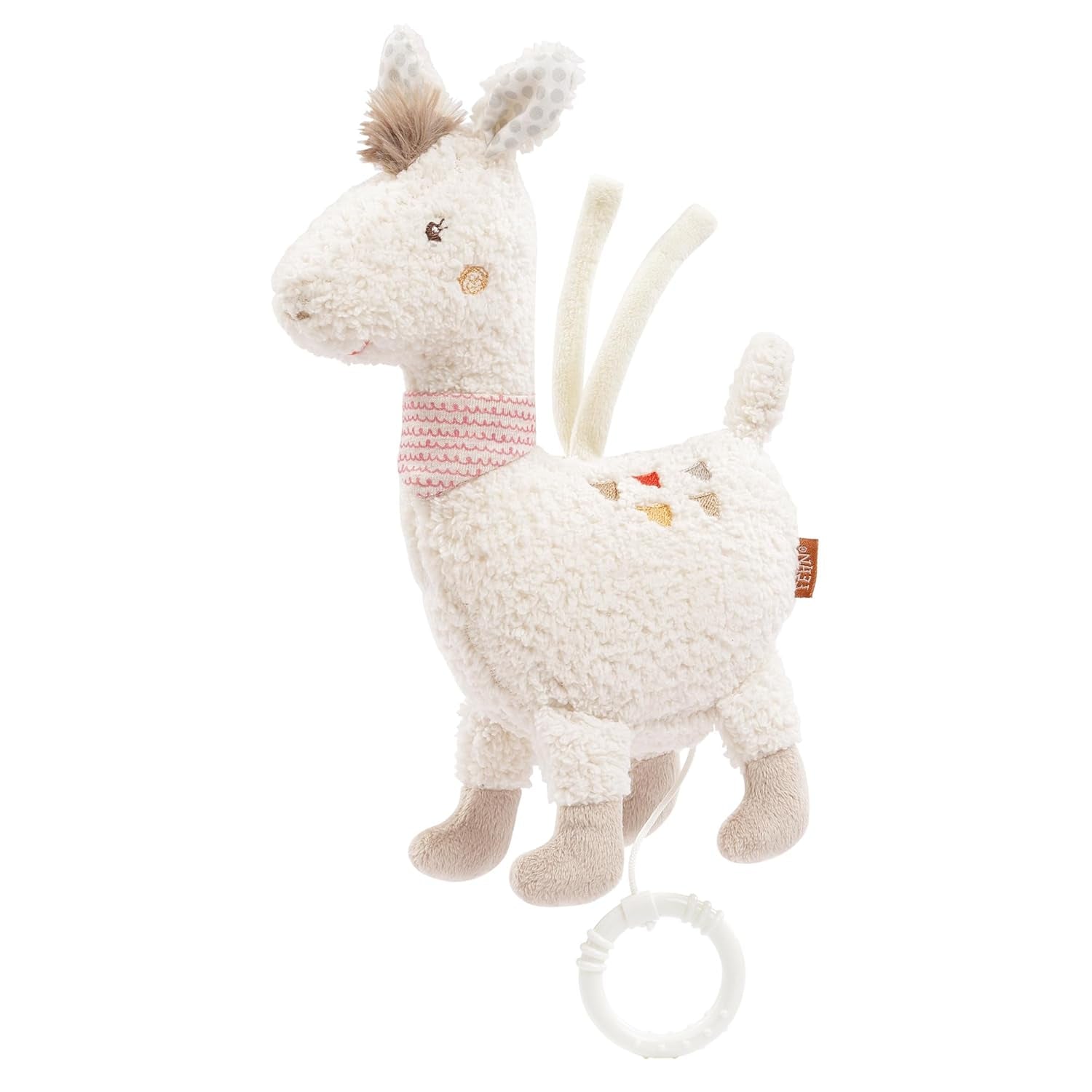 Fehn speldosa baby sleep aid star - speldosa med avtagbar musikmekanism för upphängning - sleep aid song "Weißt du wieviel Sternlein stehen" - leksak för spädbarn och barn från 0+ månader Baby Toys Naty Shop Llama