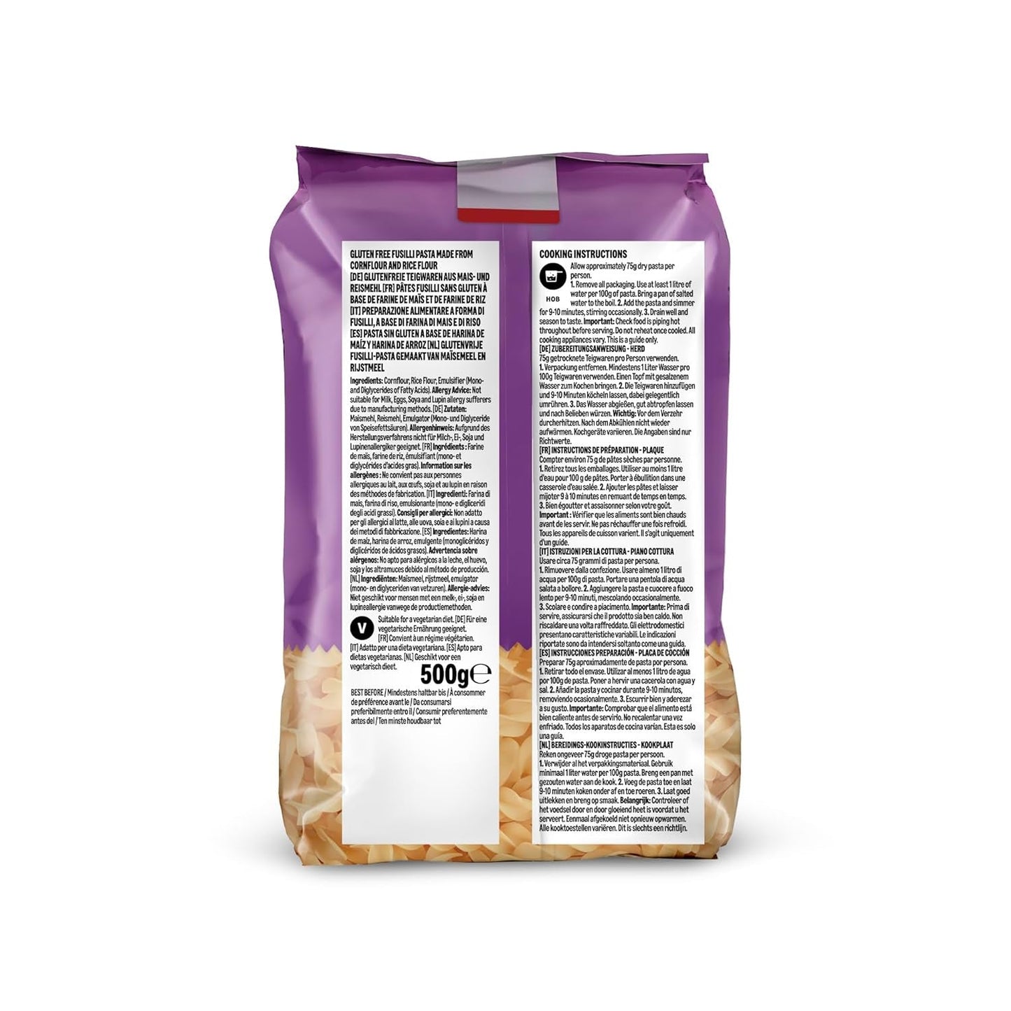 från Amazon glutenfri fusilli, 500g