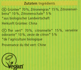 Ekologiskt grönt te med citron, 20 påsar, 40 g