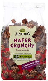 Krispiga havrekakor med ekologisk choklad, 375g