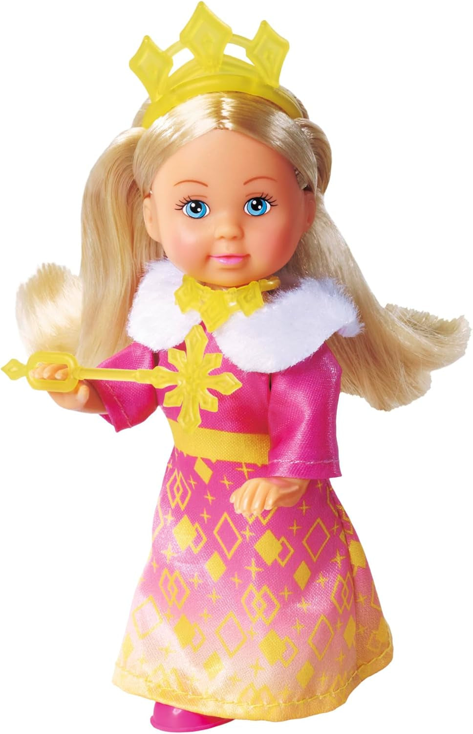 Simba Evi Love Princess Ride, Princess Doll med släde och vinterhäst, Princess Accessories, 12 cm, ålder 3+