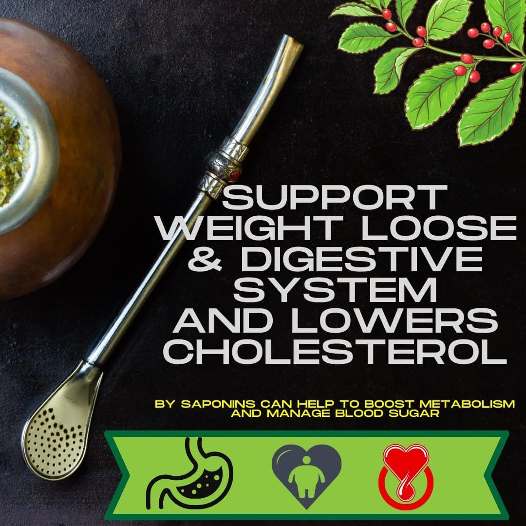 Original brasiliansk cannabis 50 g ● Yerba Mate te med hampamjöl och salvia ● Mate te från Mate blad ● Citronskal och citrongräs ● Yerba Mate lösbladste 50 g