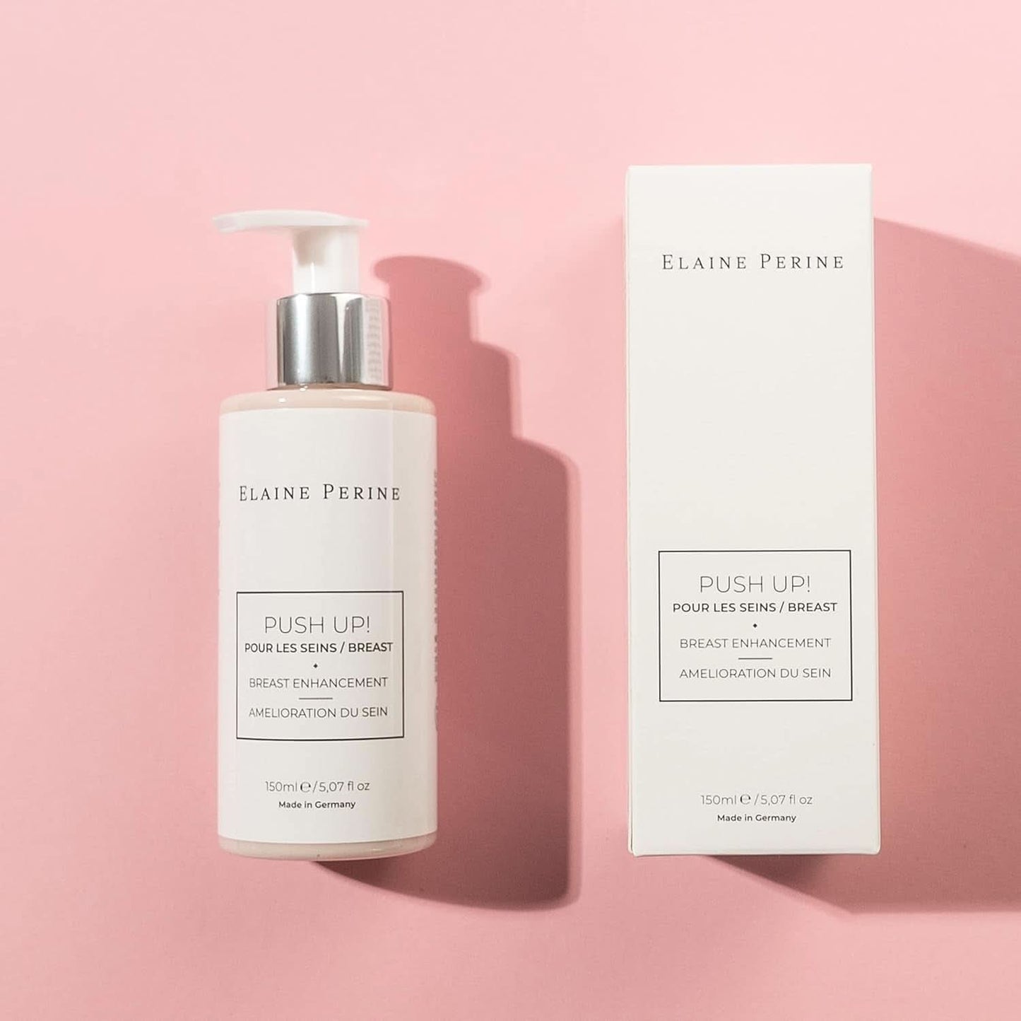Bröstförstoring och bröstlyftkräm, naturliga ingredienser - PUSH UP! av Elaine Perine™ Cosmetics and Beauty Naty Shop