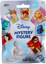 Jada Toys Disney Figur (1X Mystery Figur I Blind Pack) - 1 Surprise Collectible Figur från 12 Disney Figurer, Nano Metal Figur (Ca 4 Cm) För barn och fans från 3 år, Serie 3 Actionfigurer Naty Shop Standardtitel