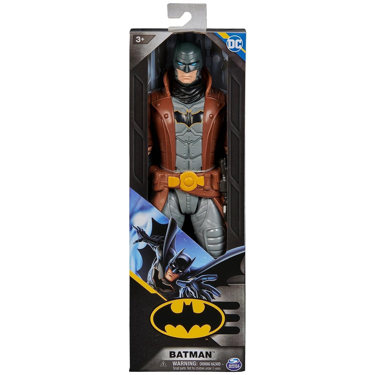 DC Comics Batman Actionfigur 30 cm lång Helt rörlig för spännande äventyr och actionfyllda stunts Leksak för barn från 3 år och uppåt Actionfigurer Naty Shop