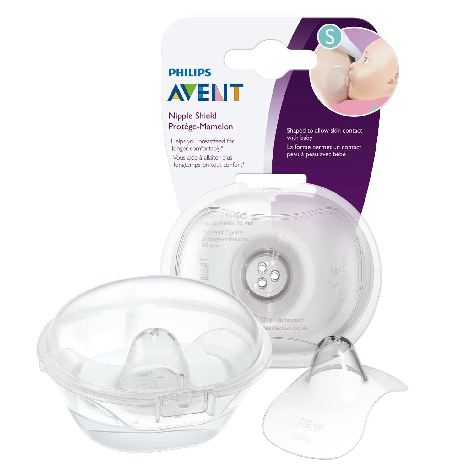 Philips Avent nippelskydd (modell SCF153/03) Tillbehör Mat och amning Bebe Naty Shop Klein (15 Mm)