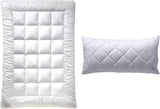 Billerbeck E21 King Fiber Täcke - Raffinerad Aloe Vera Fiber Täcke - 135 X 200 Cm Medium Värme All Season Täcke, White Naty Shop Täcken & täcken Fiber Kuddpaket 135 X 200 Cm Medium
