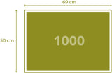 Clementoni 39604 Machu Picchu - Pussel 1000 bitar från 9 år, Färgglatt pussel för vuxna med djärva färger, Skicklighetsspel för hela familjen, Trevlig presentidé Puzzle Naty Shop