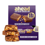 Caramel Hasselnöt Chokladkakor framöver | 12 chokladkakor x 35 g utan tillsatt socker | 1,9 g socker per bar | Knasig hasselnöt och kolasmak | Lågkolhydratsgodis | Ingen palmolja