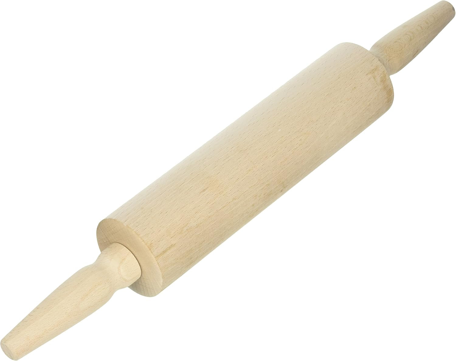 Zenker bokträkavel - högkvalitativ kavel för deg och fondant, 43 x 6 x 6 cm, brun