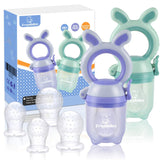 Tétine Pour Bébé/Tétine à Fruit/Tetine Grignoteuse Bebe/Tétine D'alimentation Pour Bébé - Toy de Dentition Pour Bébé, Sans BPA (Pack of 2)