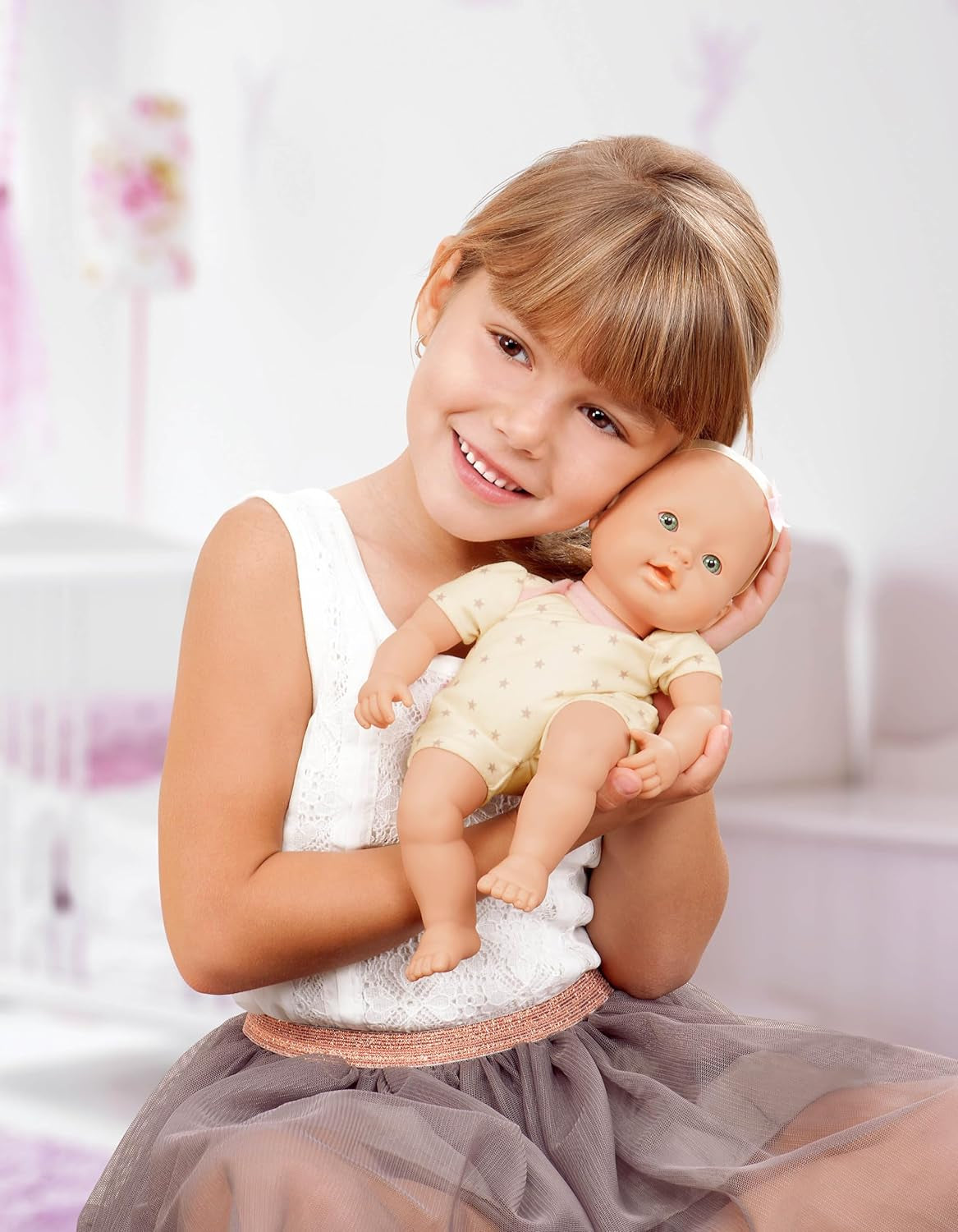 Baby Sweetheart Doll - Sovdags - 31 cm - Mjuk kropp - Napptillbehör - Låtsaslek - Leksak från 3 år och uppåt