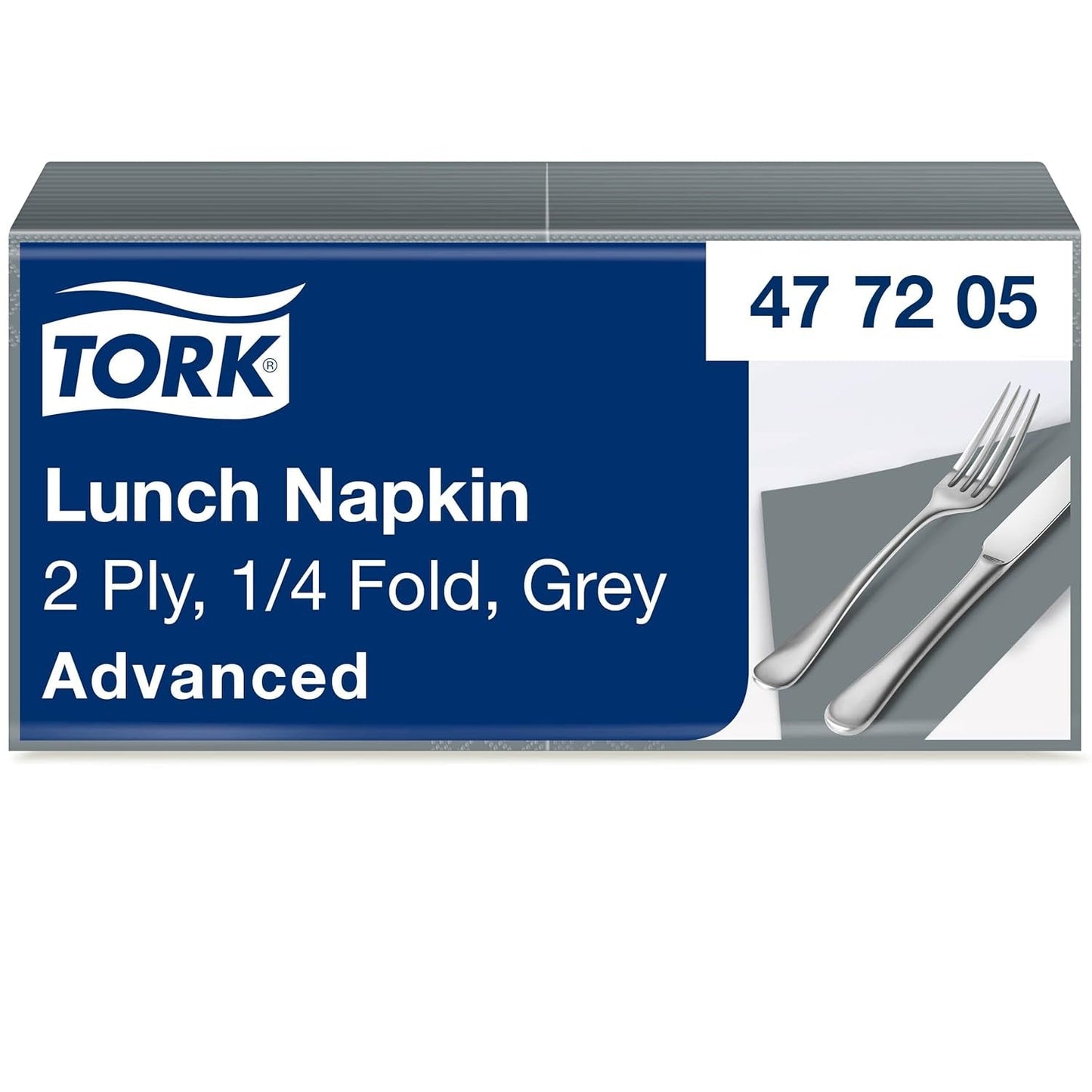 Tork 477840 Lime Lunchservetter / 2-lagers servetter för små måltider eller mellanmål / Avancerad kvalitet / 10 X 200 (2000) pappersservetter / 32,6 X 33 Cm (L X B) / 1/4 vikning