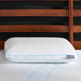 TEMPUR-PEDIC Tempur-Cloud Prohi-kudde, Memory Foam, Vit/överdådig trädgård, King Standard-kuddar Naty Shop