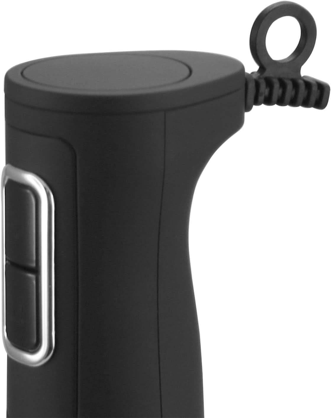 Emerio HB-111446 Stativblandare, TESTSIEGER Preis/Leistung, Gummierter Rutschfester Griff, Edelstahl, Bpa-Frei, Schwarz, 250W Kitchen Naty Shop