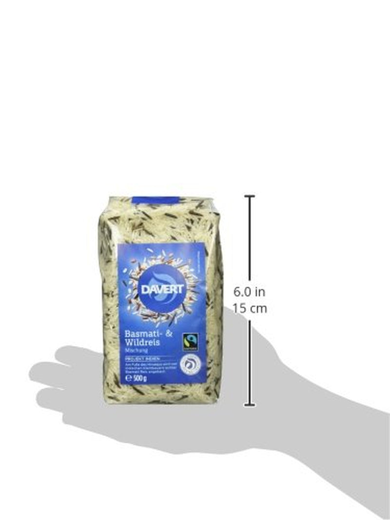 Davert Basmati och vildrismix, ekologisk, 500g