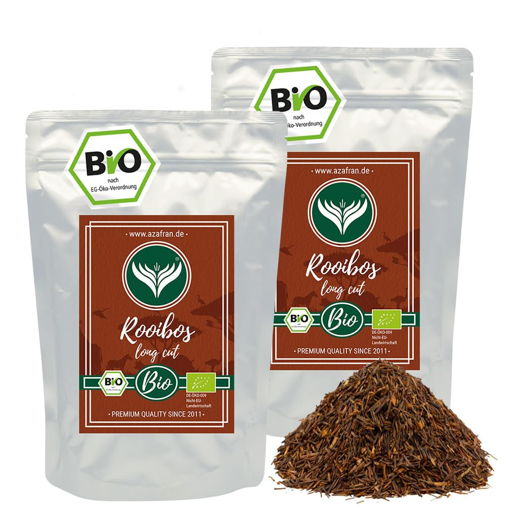 Azafran BIO Rooibos te lös - Naturligt rooibos te 500 g