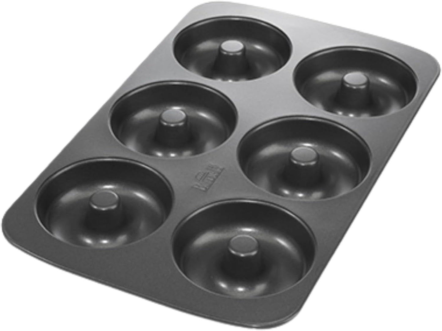 Birkmann, Easy Baking, Donutblech, Backform Für 6 Donuts, Mit Hochwertiger Antihaftbeschichtung, Ø 9 Cm, Mit Rezept, 881631 Formar och brickor för bakning Naty Shop 6Er Donut-Blech