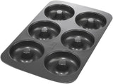 Birkmann, Easy Baking, Donutblech, Backform Für 6 Donuts, Mit Hochwertiger Antihaftbeschichtung, Ø 9 Cm, Mit Rezept, 881631 Formar och brickor för bakning Naty Shop 6Er Donut-Blech