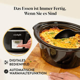 Crockpot digital slow cooker, 3,5 L (3 till 4 personer), CSC113X Slow Cooker Naty Shop