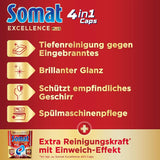 Somat Excellence plus 4In1 Caps (50 Caps), Naty Shop diskmaskinstabletter