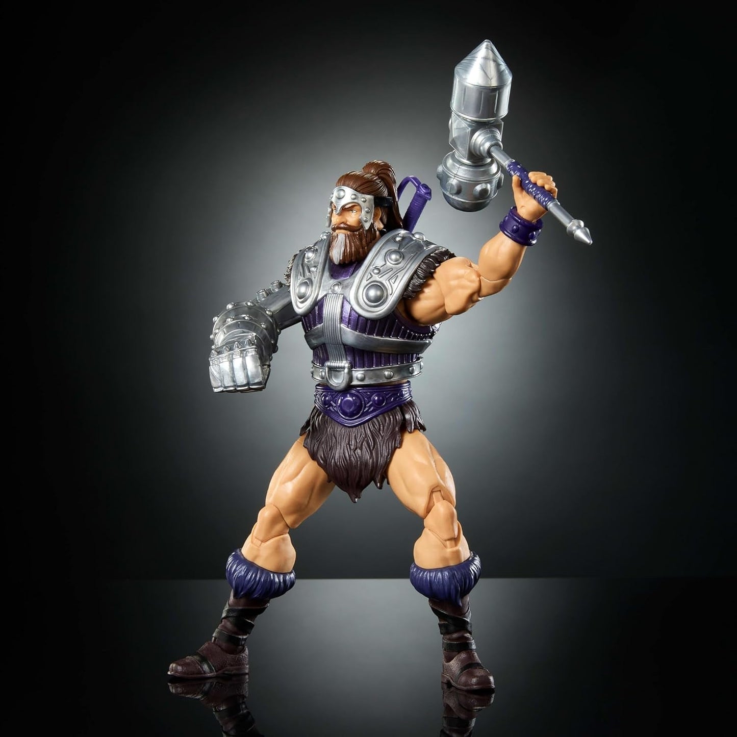 Universums mästare Masterverse Action Figur Ca. 18 Cm, New Eternia Fisto, MOTU Toy Hero With Iron Fist, 30 Movement Points, JBP76, [Multicolor] Actionfigurer Naty Shop