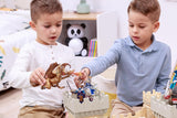 Papo -Handmålade - Figurer -Medeltida-Fantasi - Johannesriddare med svärd-39938-Samlarobjekt-För barn - Passar pojkar och flickor - Från 3 år Actionfigurer Naty Shop