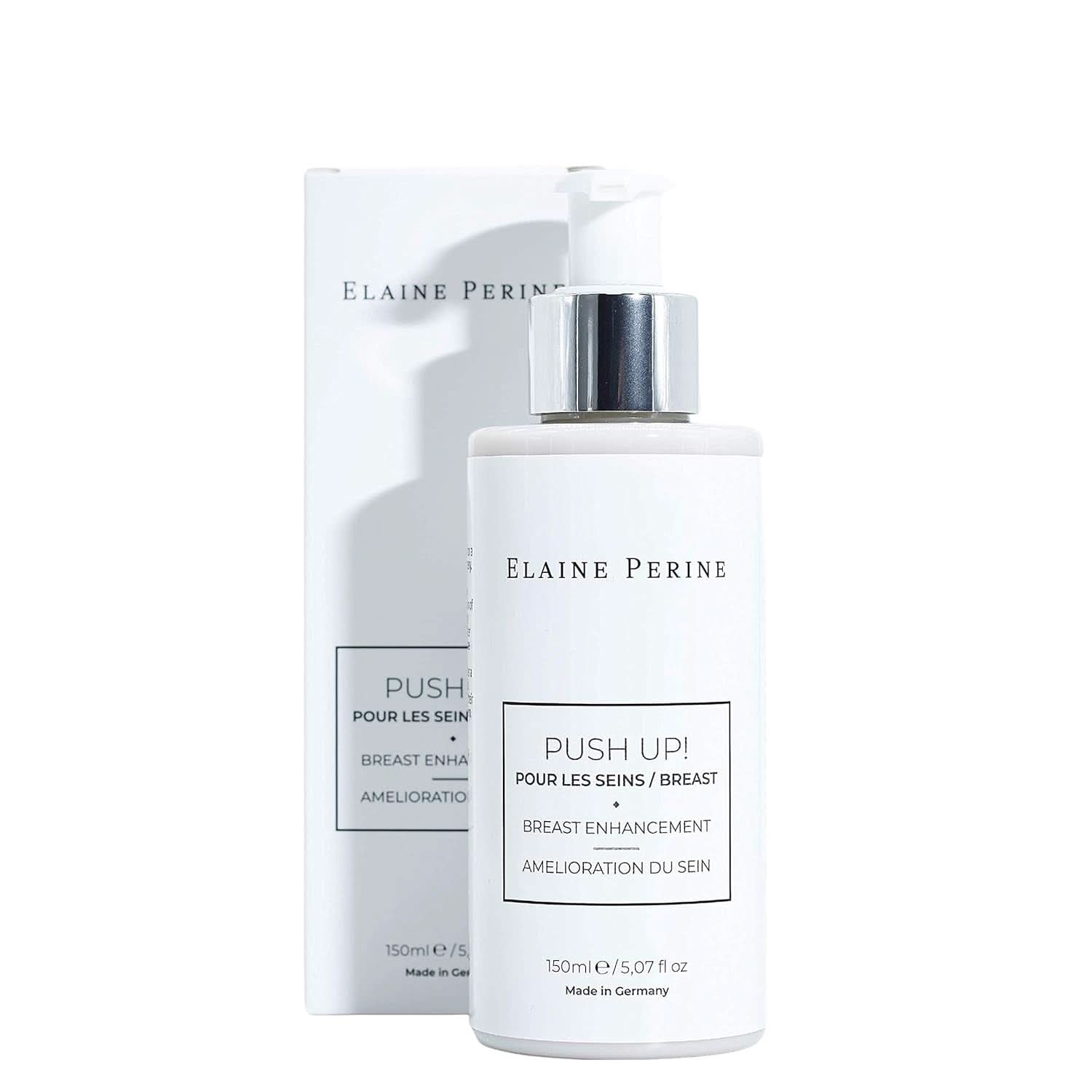 Bröstförstoring och bröstlyftkräm, naturliga ingredienser - PUSH UP! av Elaine Perine™ Cosmetics and Beauty Naty Shop