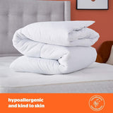 Silentnight so Snug 534222GE Täcken för king size-säng, 15 tog, varm, mysig, tjock, allergivänlig och maskintvättbar, vit, king size-säng täcken och täcken Naty Shop