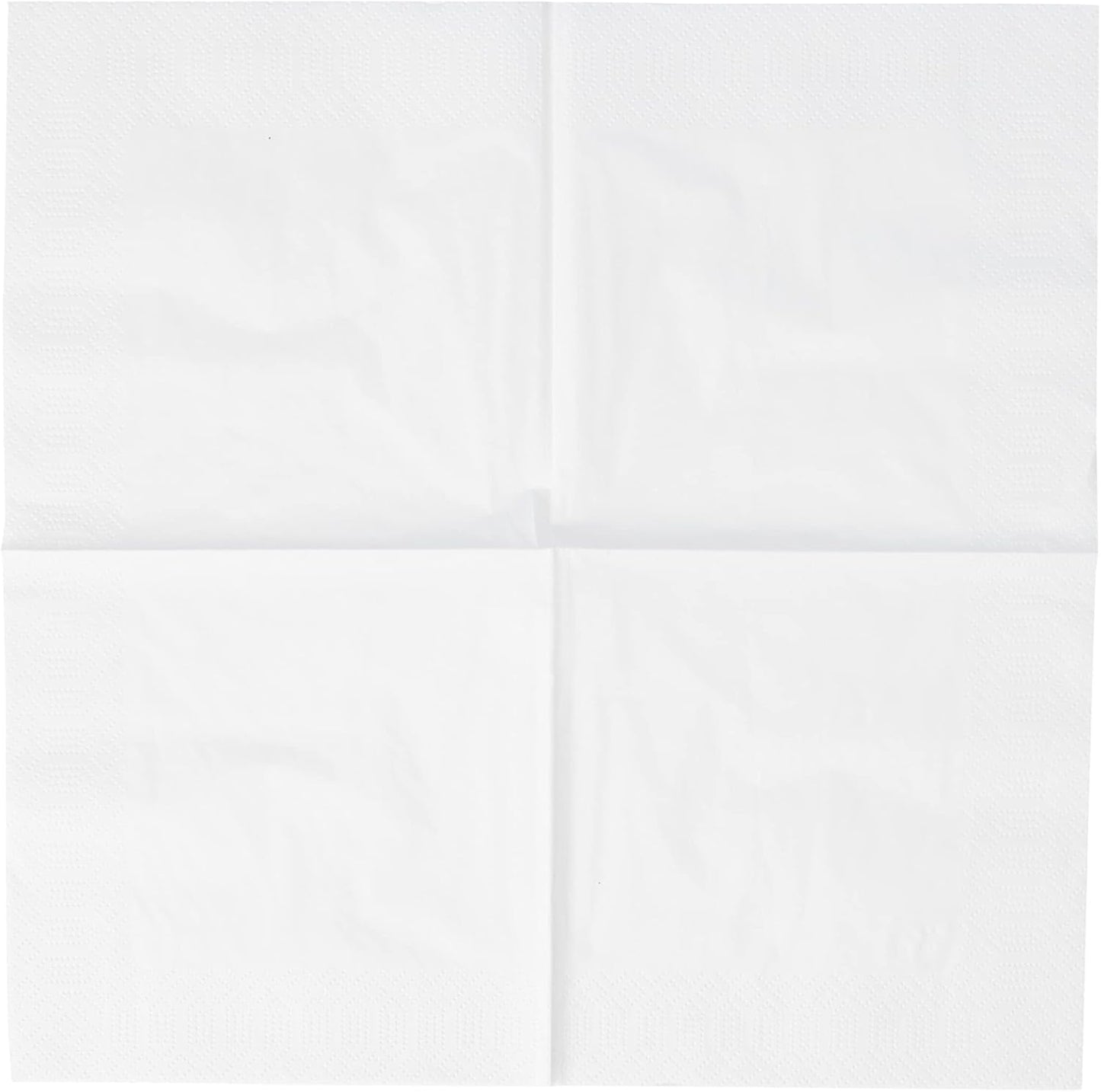 Servett, papper, vit, 33 cm, 250